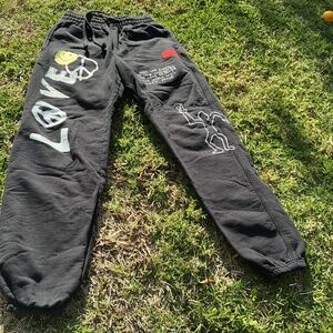 CHNGE 100% Organic cotton xs BLACK SWEAT PANTS